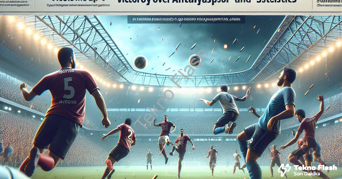 "Göztepe Deplasmanda Fırtına Gibi: Antalyaspor Zaferi ve İstatistikler" başlıklı haber için fotoreal