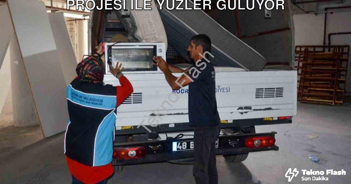 "Bodrum'da Dayanışma Rüzgarı: Atma Paylaş Projesi İle Yüzler Gülüyor" başlıklı haber için fotorealis