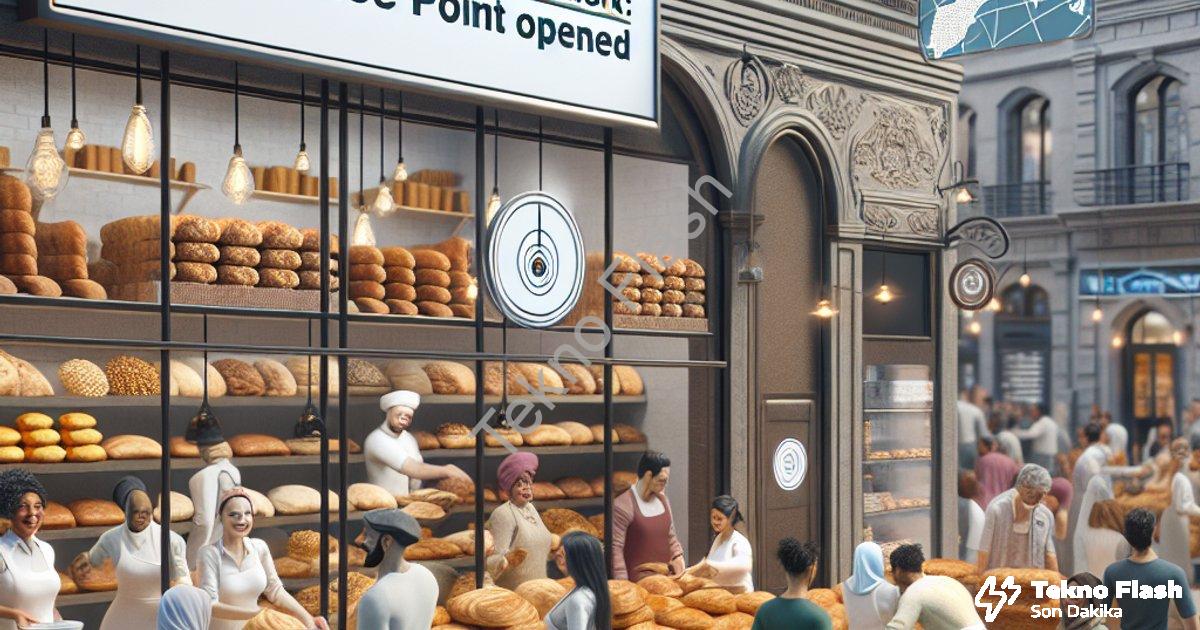 "Merkezefendi Halk Ekmek Ağı Büyüyor: 31. Hizmet Noktası Açıldı" başlıklı haber için fotorealistik,