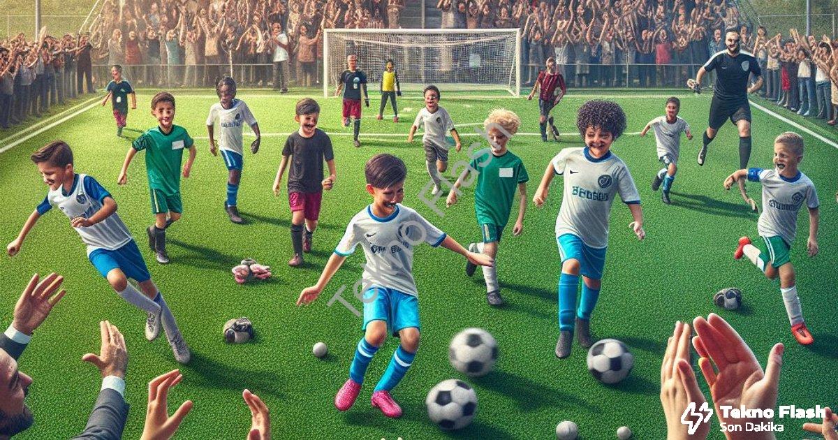 "Merkezefendi'de Geleceğin Yıldızları Sahada: Erol Cantürk U-9 Ligi Başladı" başlıklı haber için fot