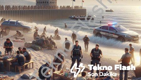 İzmir Sahillerinde Hareketli Saatler: 120 Düzensiz Göçmen Hakkında İşlem Yapıldı