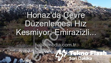 Honaz’da Yaşam Alanları Dönüşüyor: Emirazizli Mahallesi’nde Kapsamlı Çevre Düzenlemesi Başladı