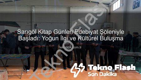 Sarıgöl Kitap Günleri İlk Kez Düzenlendi: Okuyucular ve Yazarlar Buluştu, Yoğun İlgi Gördü