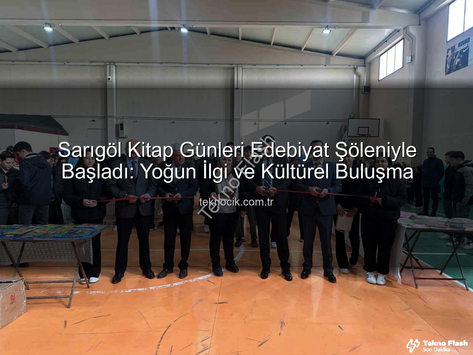 Sarıgöl Kitap Günleri - Sarıgöl Kitap Günleri İlk Kez Düzenlendi: Okuyucular ve Yazarlar Buluştu, Yoğun İlgi Gördü