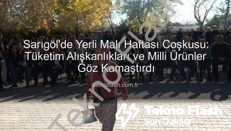 Sarıgöl’de Yerli Malı Haftası Coşkusu: Tüketim Alışkanlıkları ve Milli Ürünler Göz Kamaştırdı