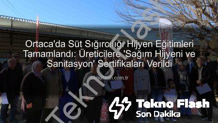 Ortaca’da Süt Sığırcılığı Hijyen Eğitimleri Tamamlandı: Üreticilere ‘Sağım Hijyeni ve Sanitasyon’ Sertifikaları Verildi