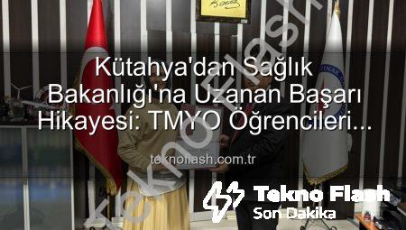 Kütahya’dan Sağlık Bakanlığı’na Uzanan Başarı Hikayesi: TMYO Öğrencileri Kariyer Söyleşisinde İlham Aldı