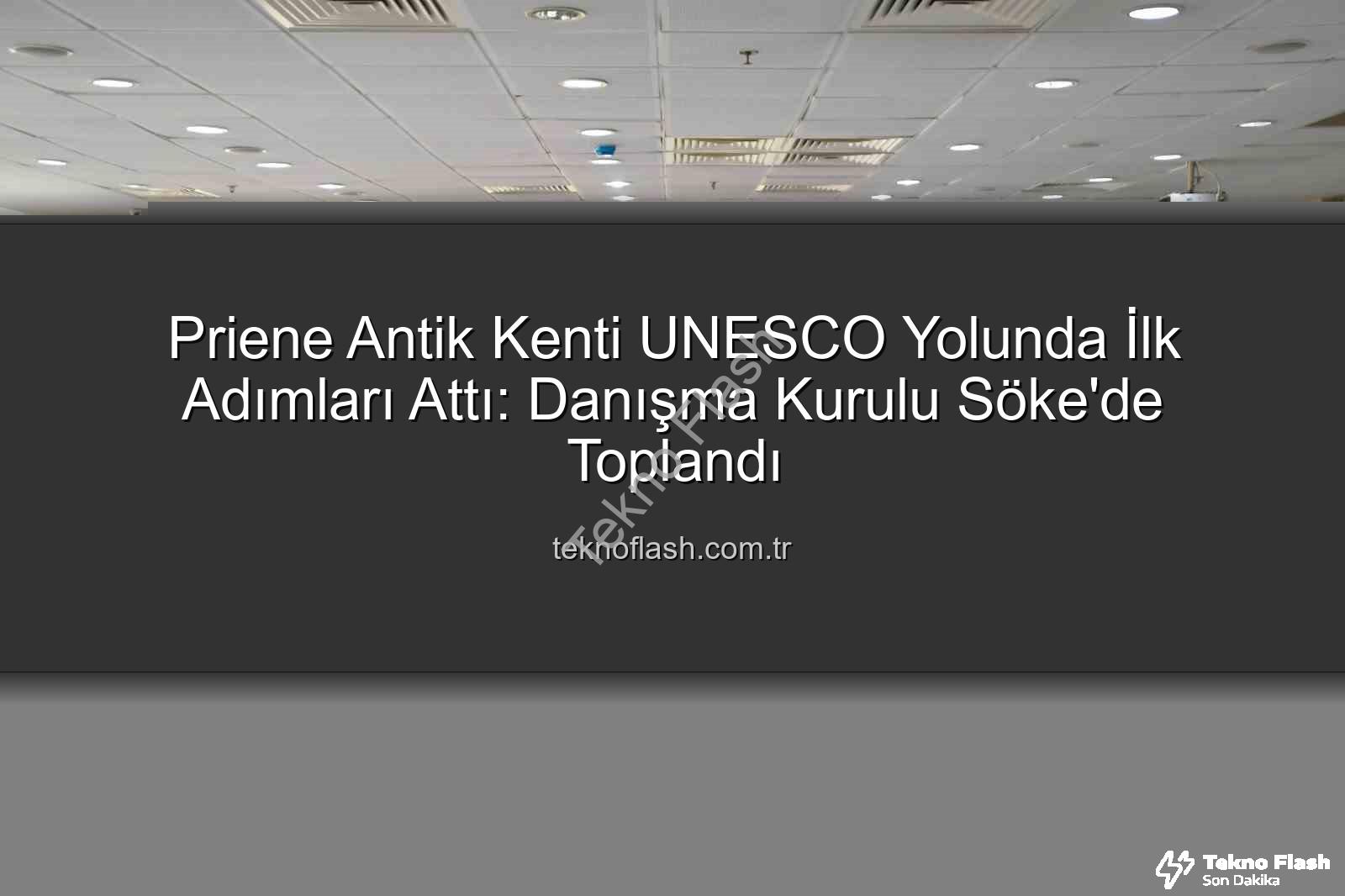 Priene Antik Kenti - Priene Antik Kenti UNESCO Yolunda İlk Adımları Attı: Danışma Kurulu Söke'de Toplandı